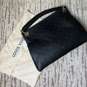 Louis Vuitton tote bag.